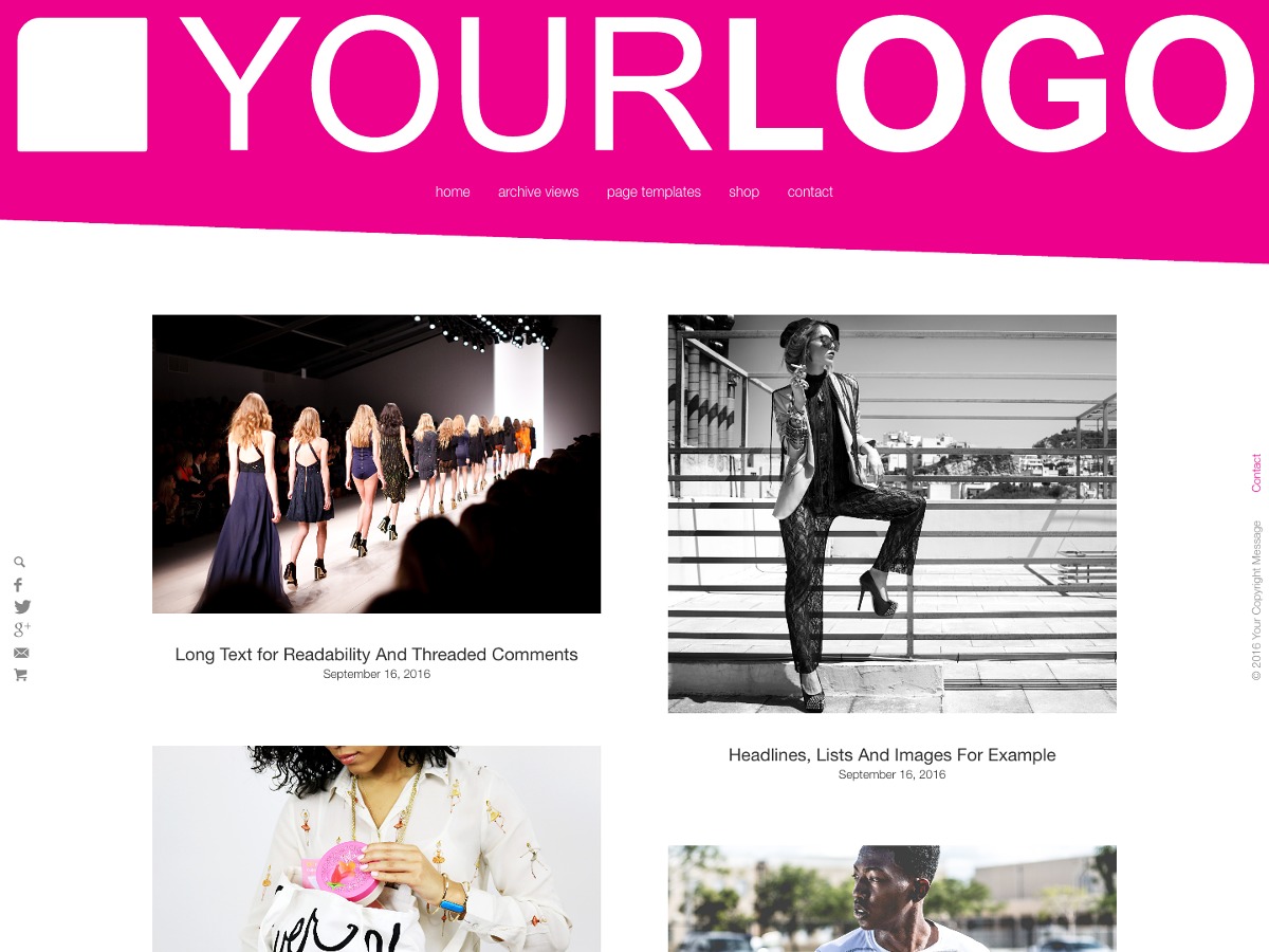 WordPress theme RichModern by Felix Krusch