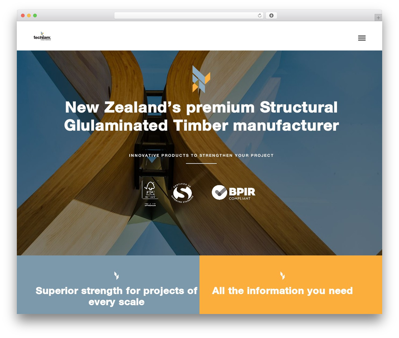 WordPress theme Techlam - techlam.nz