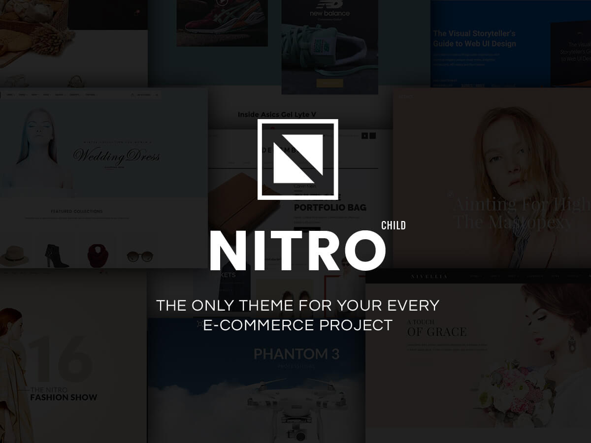 WR Nitro Child WordPress shop theme