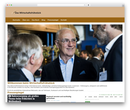 Beaver Builder Theme WordPress theme - wirtschaftsfruehstueck.at