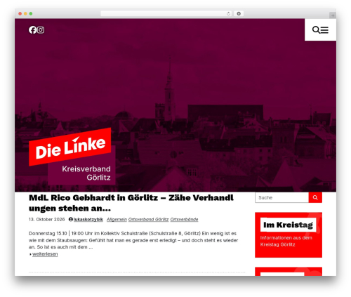 Dig multiseitensystem dielinke WordPress plugin - dielinke-goerlitz.de