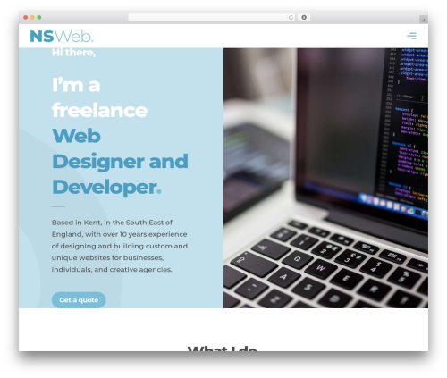 Divi WordPress theme - nealskilling.com