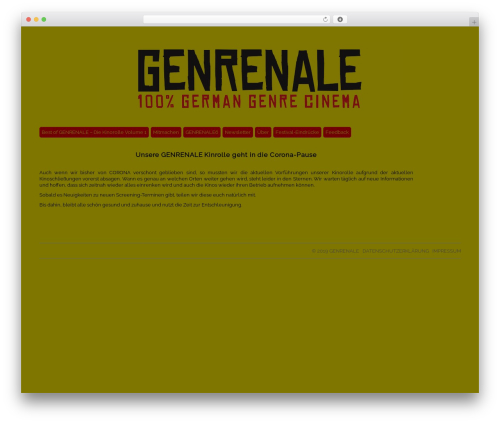 Grid Theme Responsive theme WordPress - genrenale.de
