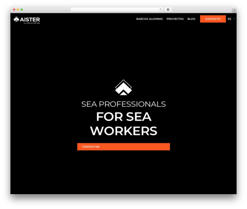 MDLWP WordPress theme - aister.com