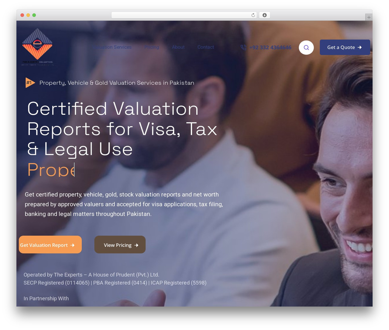 Tekone WordPress theme - theexpertsvaluation.com
