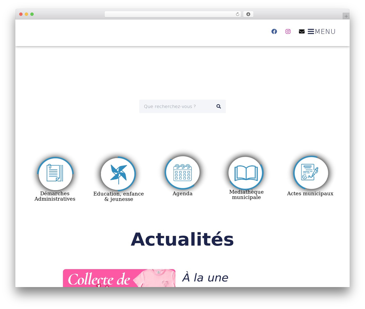 Theme WordPress Hello Elementor - mairie-levignac.com