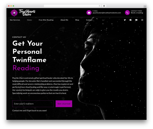 Theme WordPress Stellarium - trueheartsdesire.com