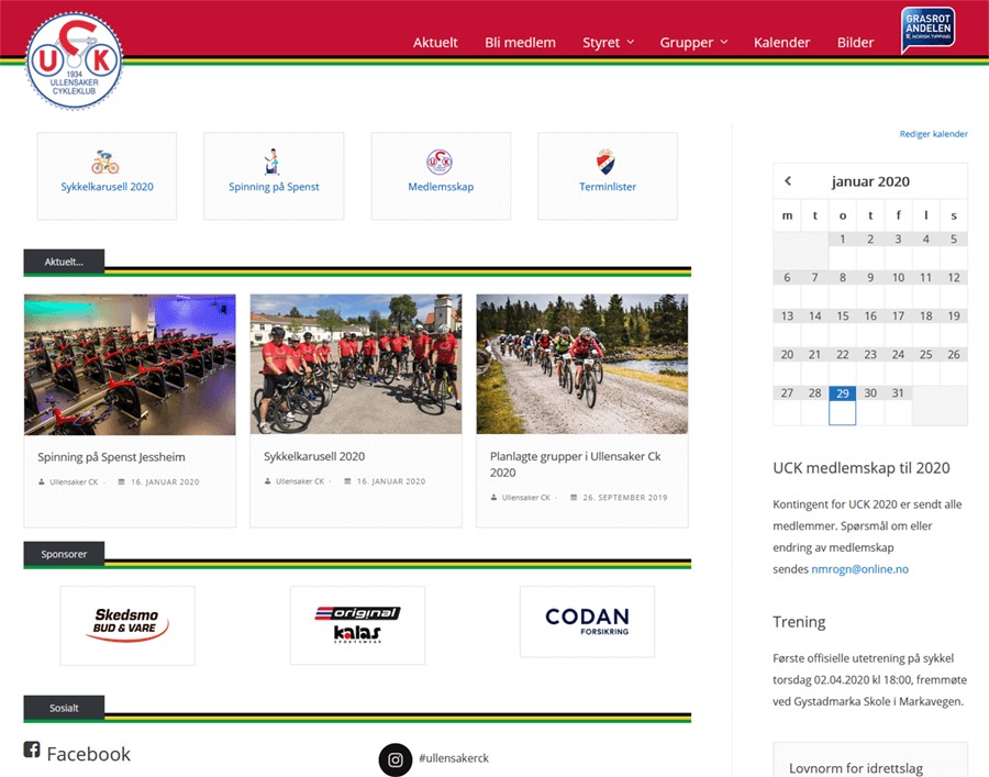 Theme WordPress UCK by Internett Studio