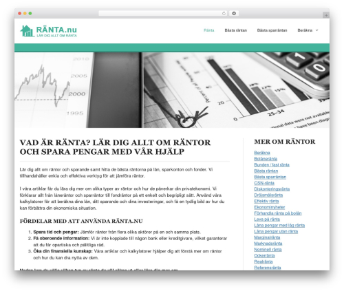 WordPress theme GeneratePress - xn--rnta-loa.nu