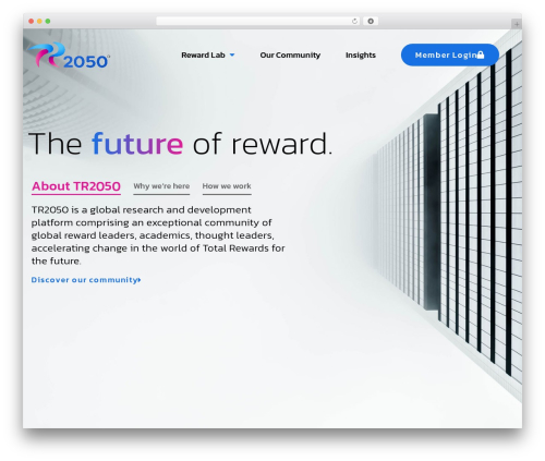 WordPress theme Hello Elementor - tr2050.com