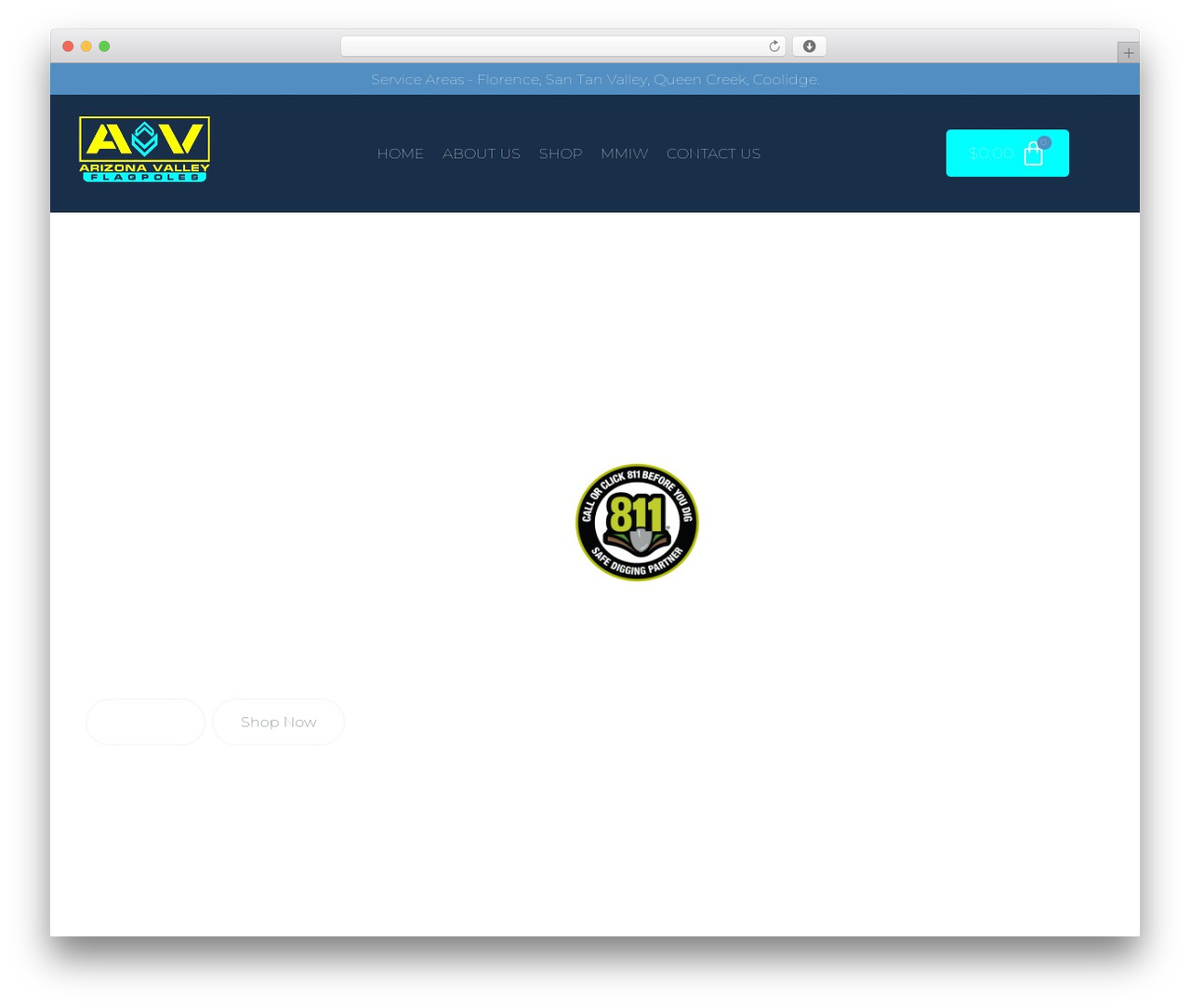 Child Elementor WordPress theme - arizonavalleyflagpoles.com