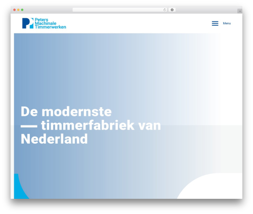 PE Theme WordPress theme - petersmachinale.nl