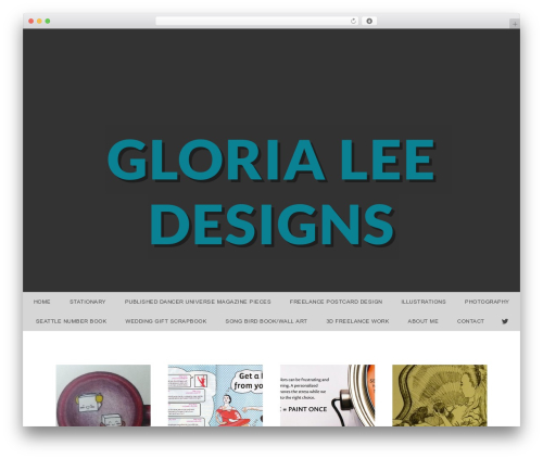 Snaps - WordPress.com theme WordPress - glorialeedesigns.com