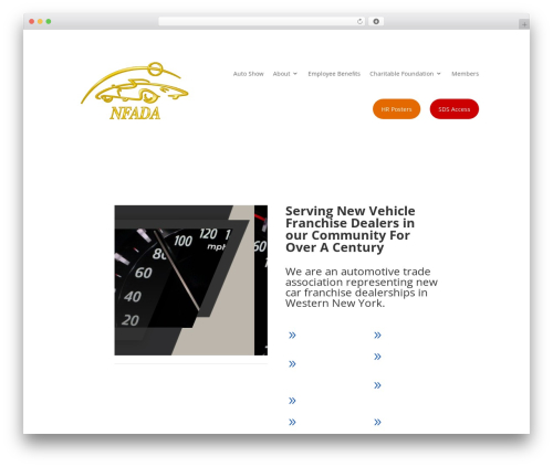 Divi eventmanager WordPress plugin - nfada.com