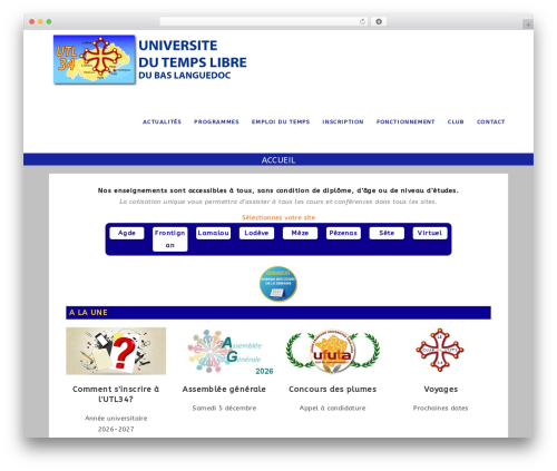 Current date WordPress plugin - utl34.fr