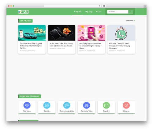 App theme WordPress - chplay.fastvietnam.net