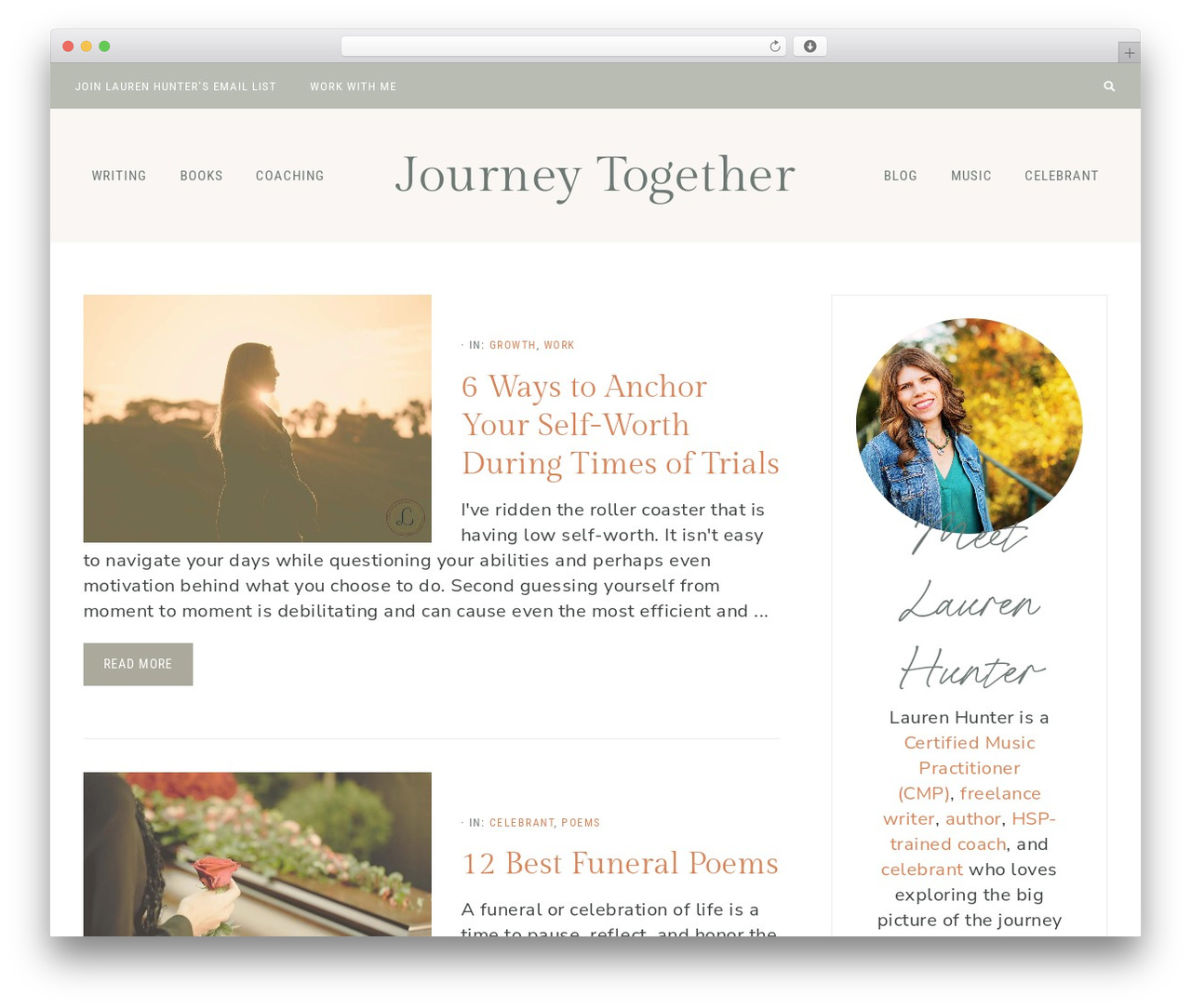 Clover WordPress theme - laurenhunter.net Clover WordPress theme - laurenhunter.net