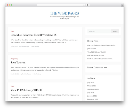 Polite free WordPress theme - thewisepages.com Polite free WordPress theme - thewisepages.com