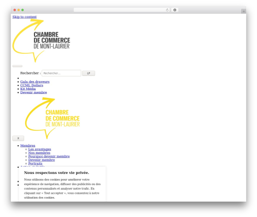 Theme WordPress PicoStrap5 Child Base - ccmont-laurier.com