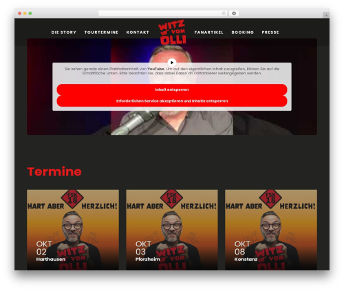 Wolf events WordPress plugin - www.witzvomolli.de
