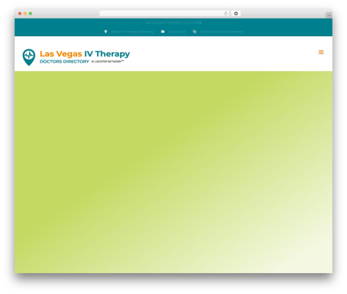 Avada theme WordPress - lasvegasivtherapy.com
