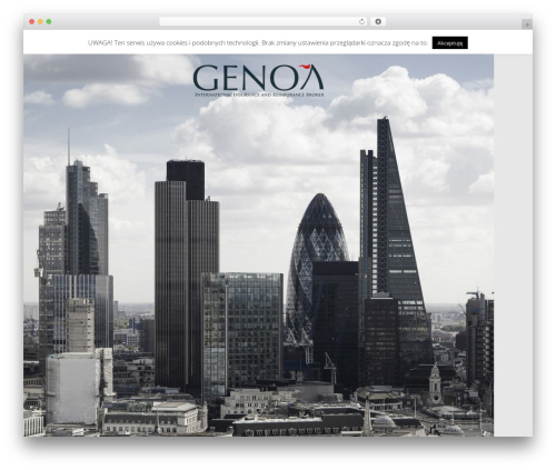 Best WordPress theme Code Theme - genoa.pl