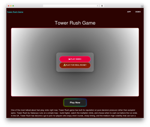Slot_pop up acf WordPress plugin - towerbellfoundation.org