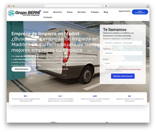 Call now and chat buttons WordPress plugin - empresasdelimpiezaenmadridberni.com
