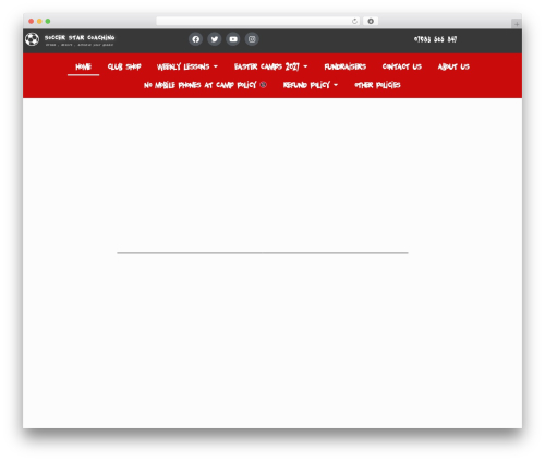 Homestore WordPress ecommerce theme - soccerstarcoaching.co.uk
