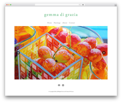 Reader WordPress theme - gemmadigrazia.com