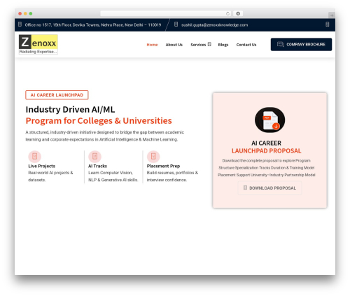 Theme WordPress Finbuzz - zenoxxknowledge.com