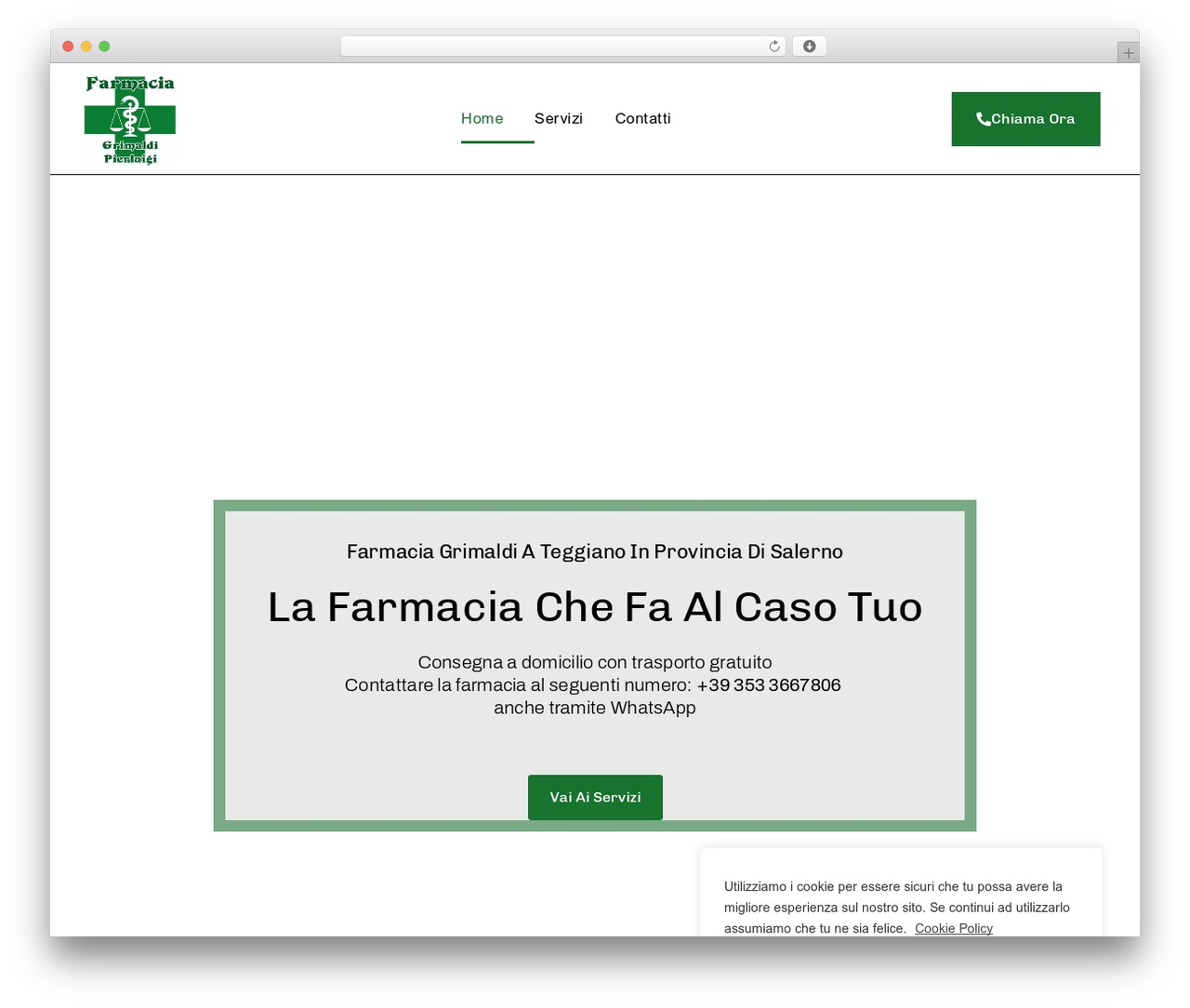 Theme WordPress Hello Elementor - farmacia-grimaldi.it