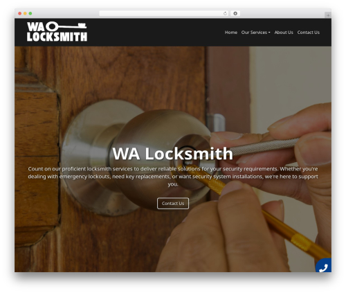 UnderStrap WordPress theme - walocksmith.com