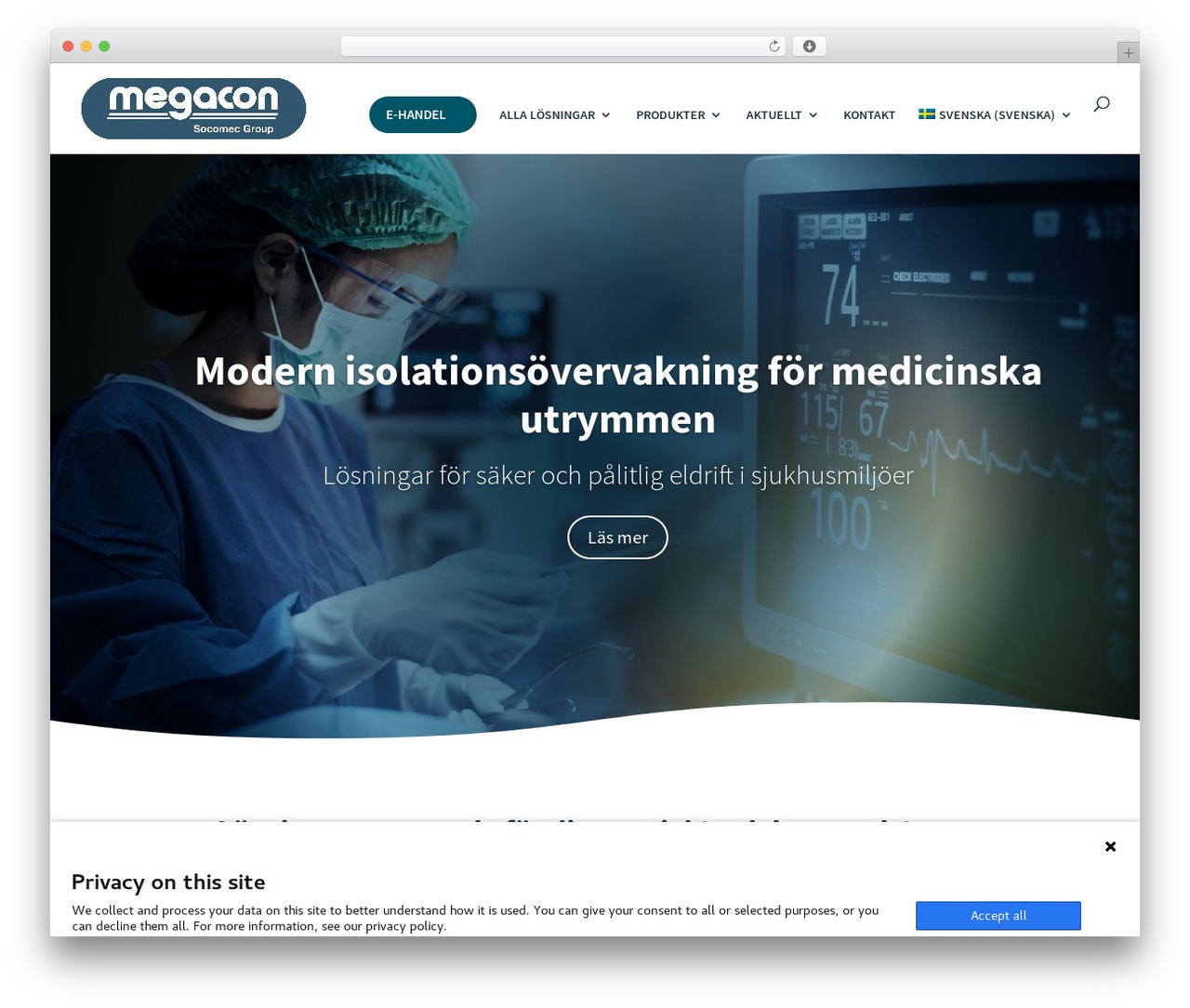 WordPress theme Divi - megacon.se