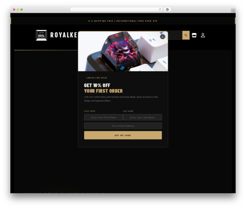 Mobile menu premium WordPress plugin - www.royalkeycaps.com
