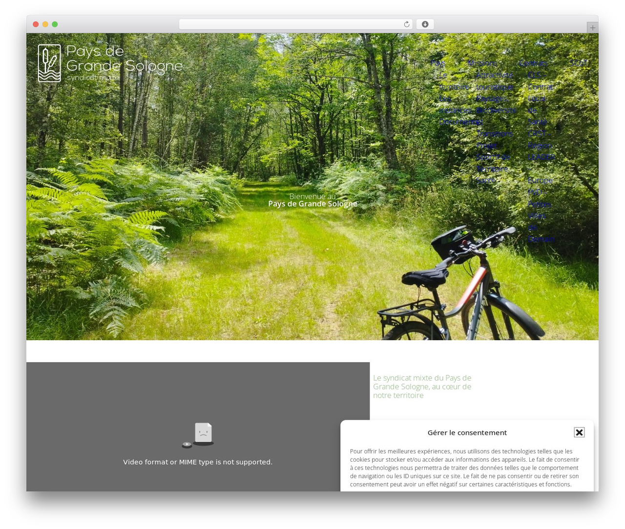 WordPress theme Theme WAM - grande-sologne.com