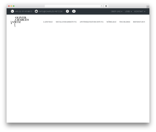WordPress theme WebExperten - charles-metz.de