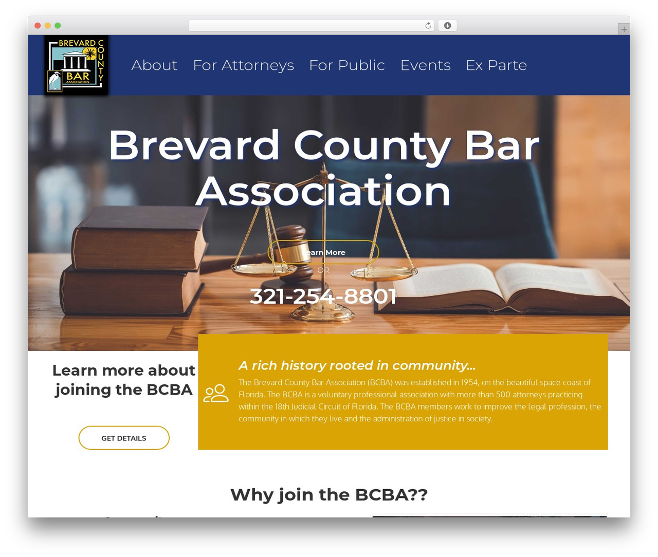 Beaver Builder Theme theme WordPress - brevardbar.org