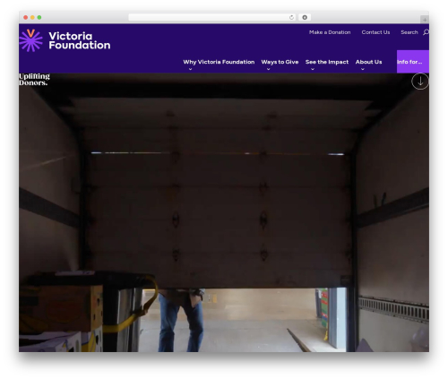 Divi WordPress theme - victoriafoundation.bc.ca