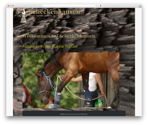 Drape WordPress theme - scheckenhausen.de