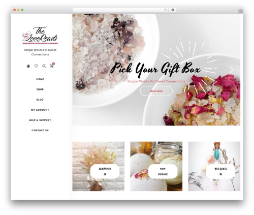 Theme WordPress Precise - thelovereads.com
