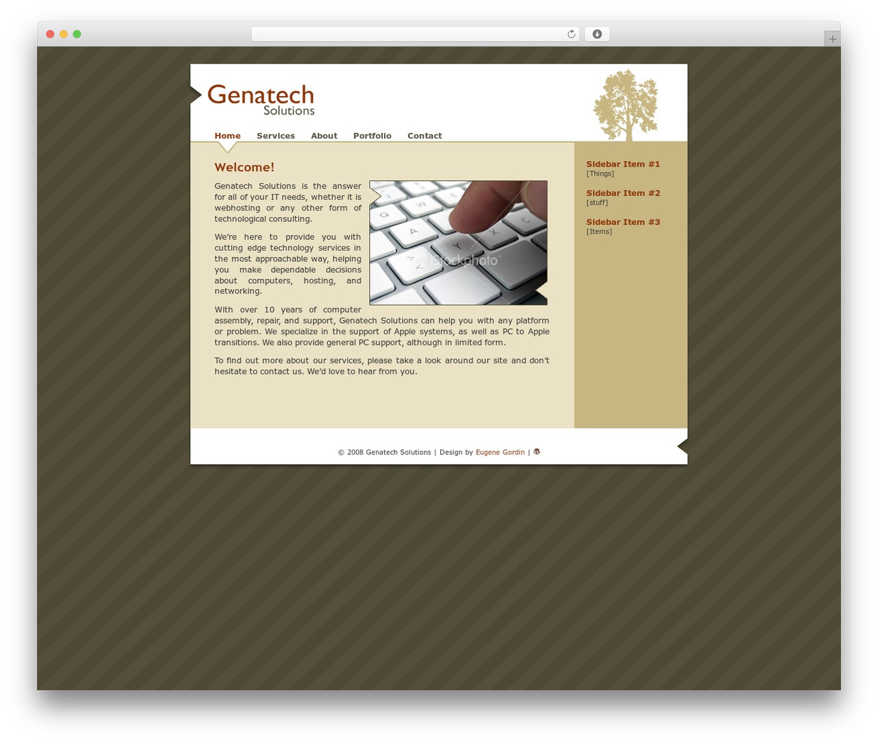 Theme WordPress WordPress Default - genatech.com