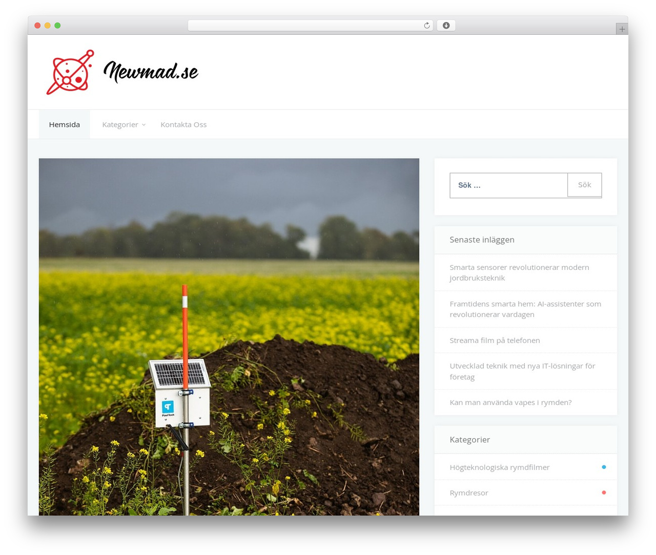 WordPress theme Ezy - newmad.se WordPress theme Ezy - newmad.se