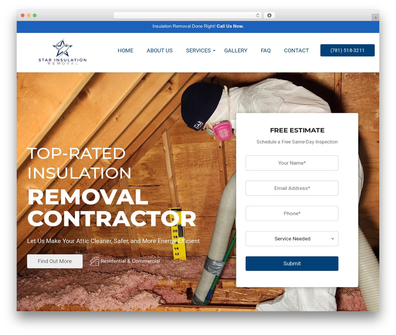 WordPress theme PowerNode Child - starinsulationremoval.com