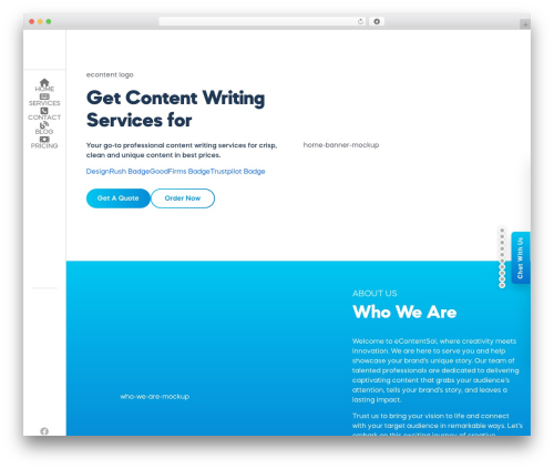 Basic Theme WP theme - econtentsol.com