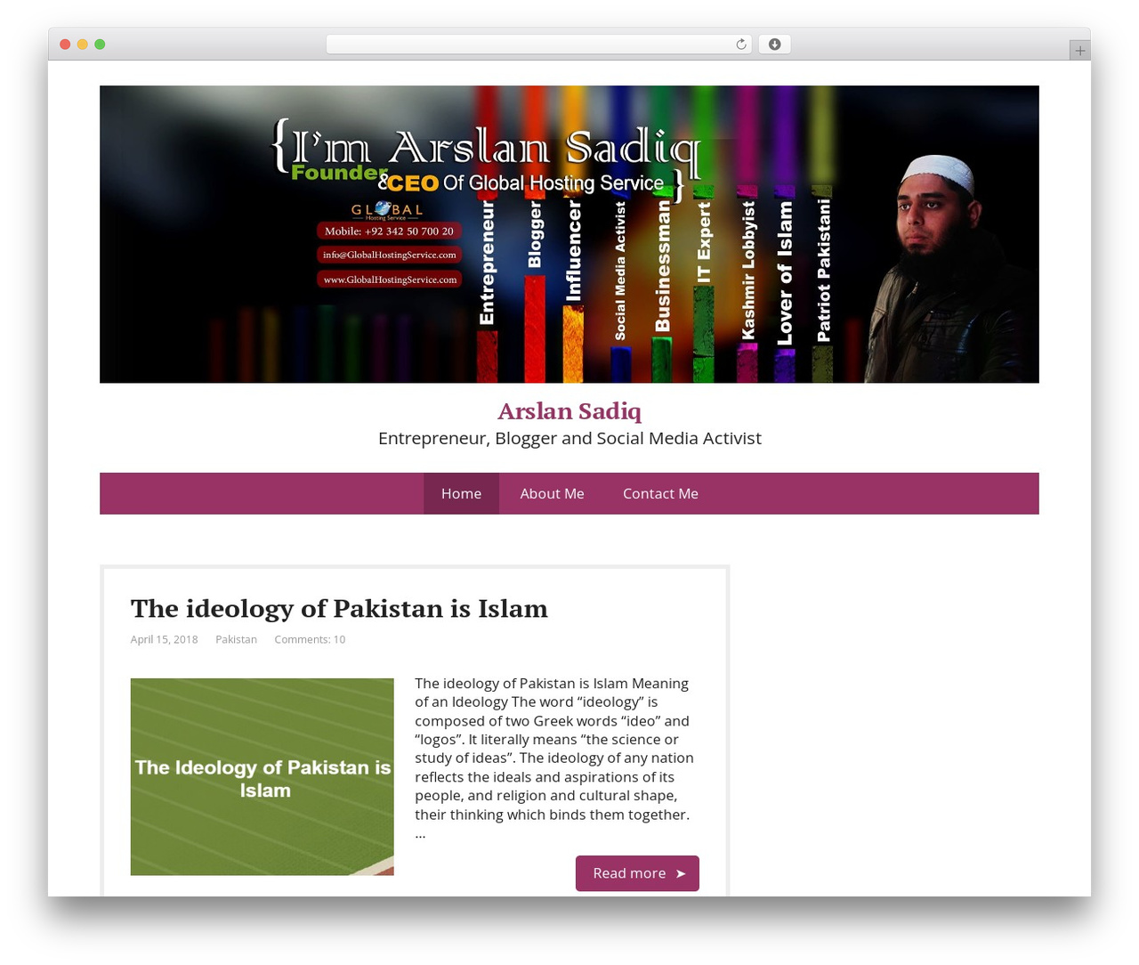 BasicPro WordPress theme design - arslan.pk BasicPro WordPress theme design - arslan.pk