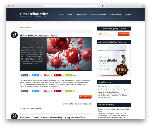 Builder WordPress theme - greattrib.com