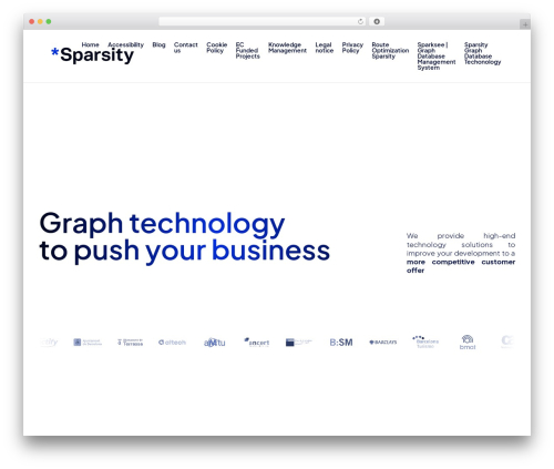 Divi WordPress theme - sparsity-technologies.com