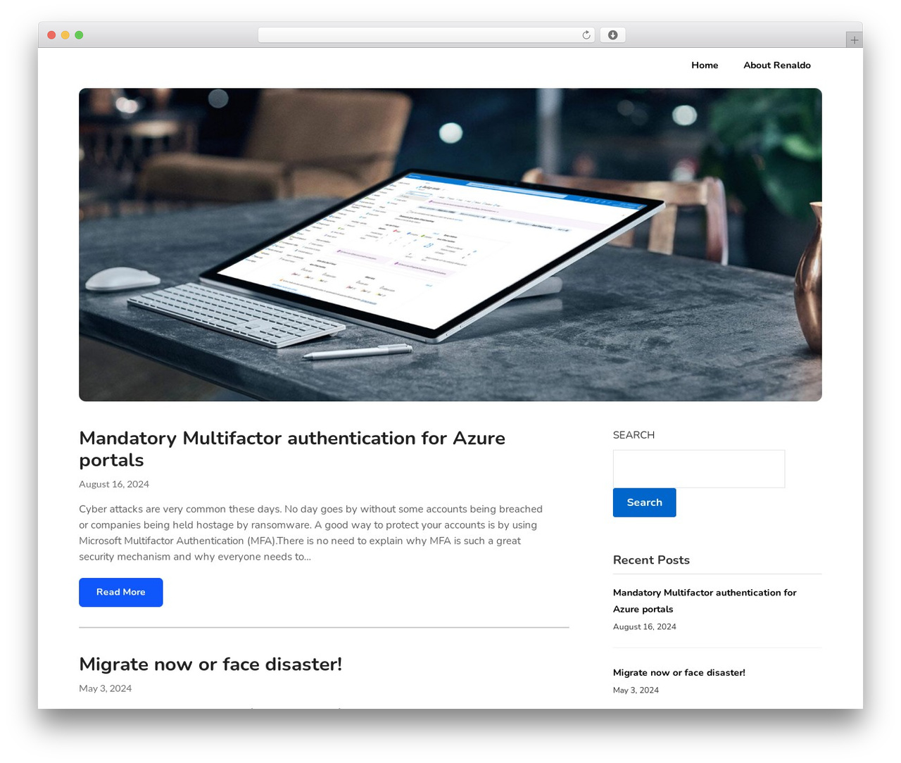 Draftly free WordPress theme - renaldobreidel.cloud