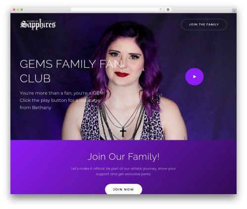 Imroz WordPress theme - gemsfamily.club